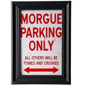 Morgue Mortuary MementoMori Dark Goth Home Decor punk rock Gothic rockabilly art